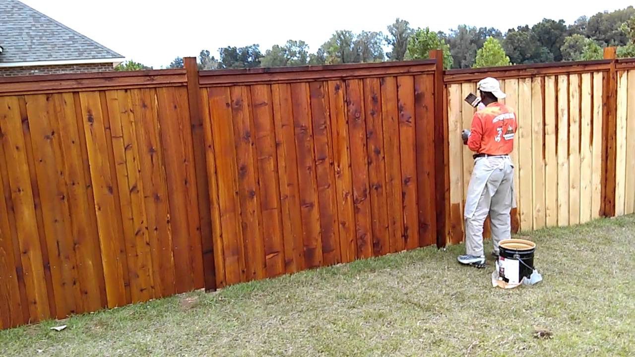 Trusted Fence Staining In Allen Tx - My Texas Fence