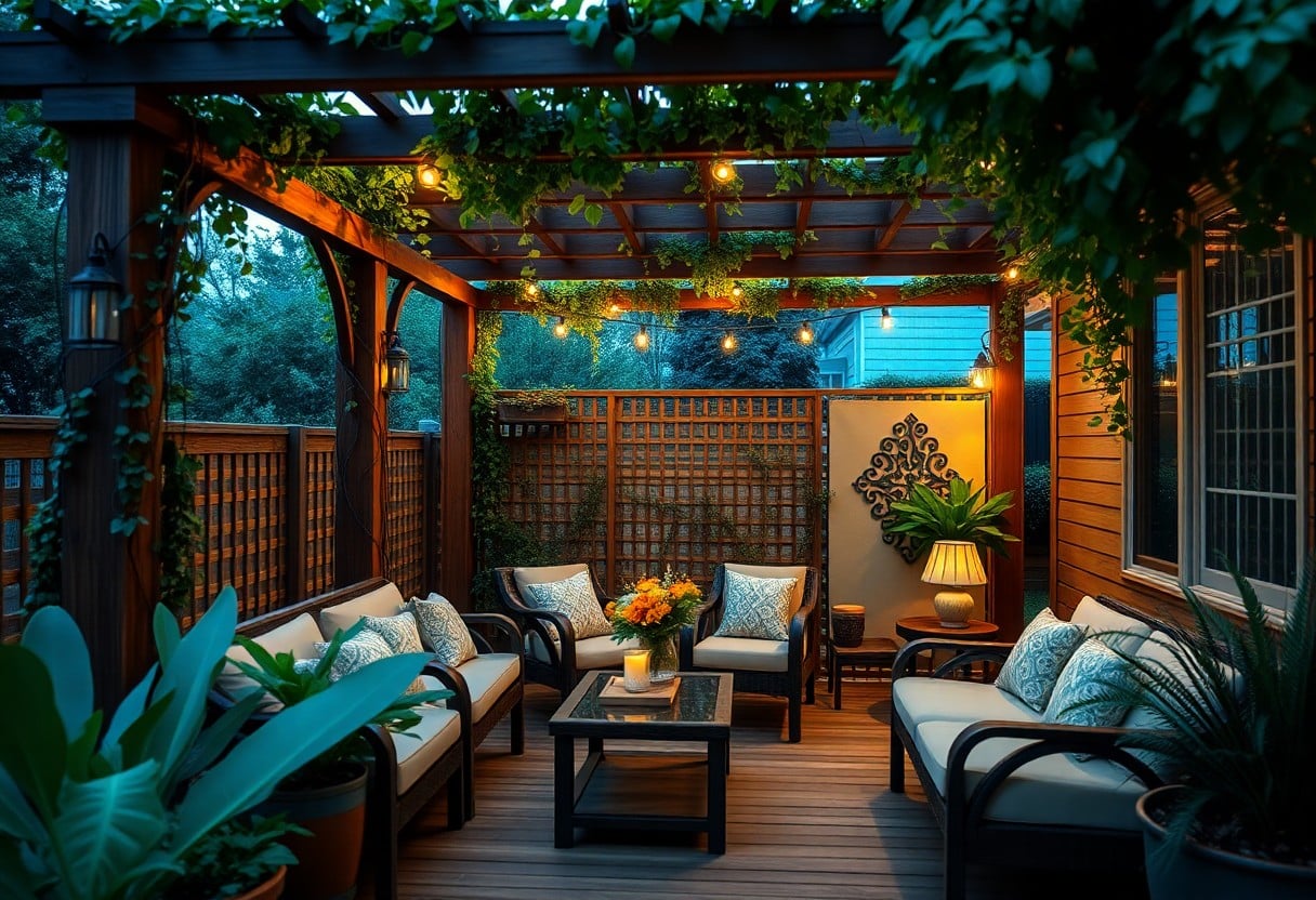 Deck Pergola Design Ideas For Privacy Ocw