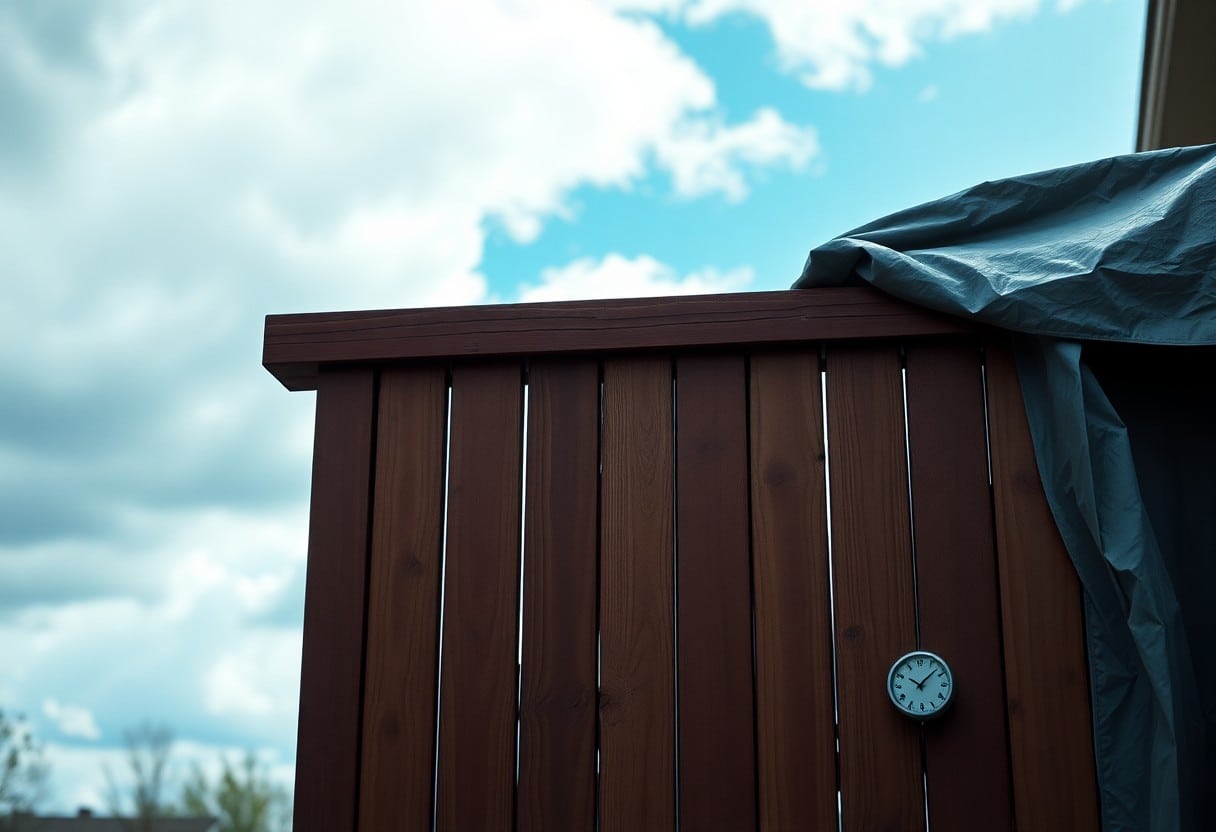 Factors Affecting Fence Stain Drying And Rain Protection Qbo