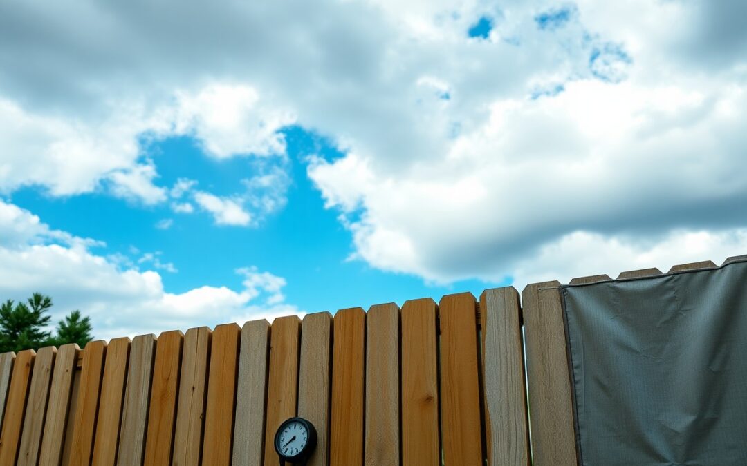Key Factors Deciding Fence Stain Drying Timespan & How To Protect From Rain