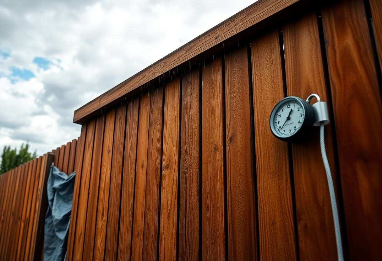 Factors Affecting Fence Stain Drying And Rain Protection Wuj