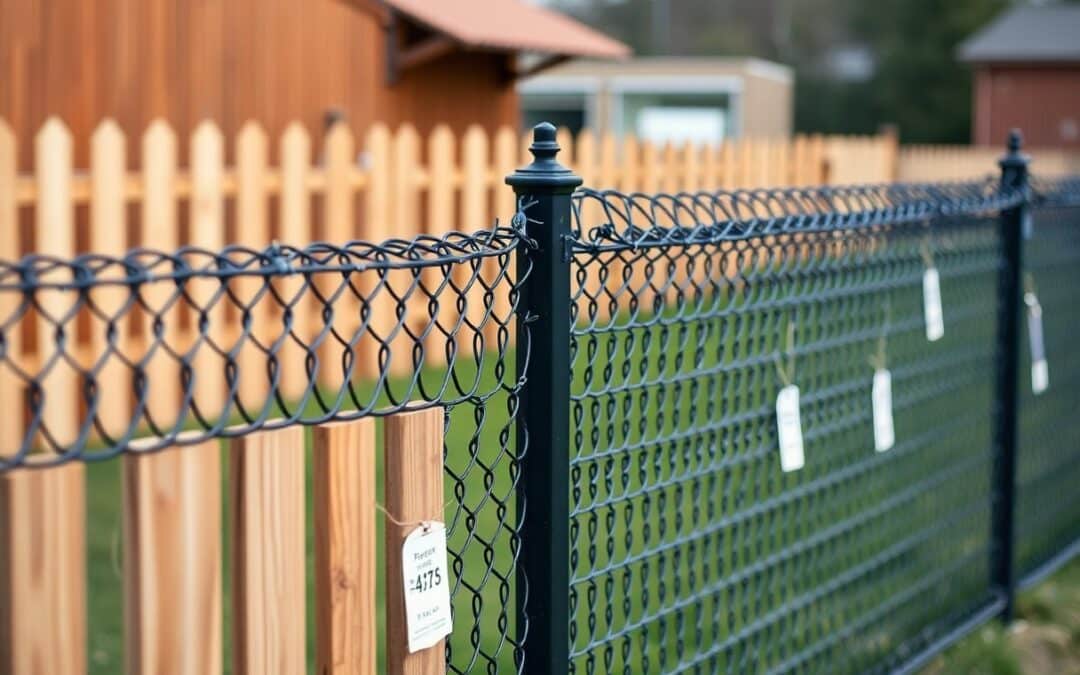 What’s the cheapest fence to install?