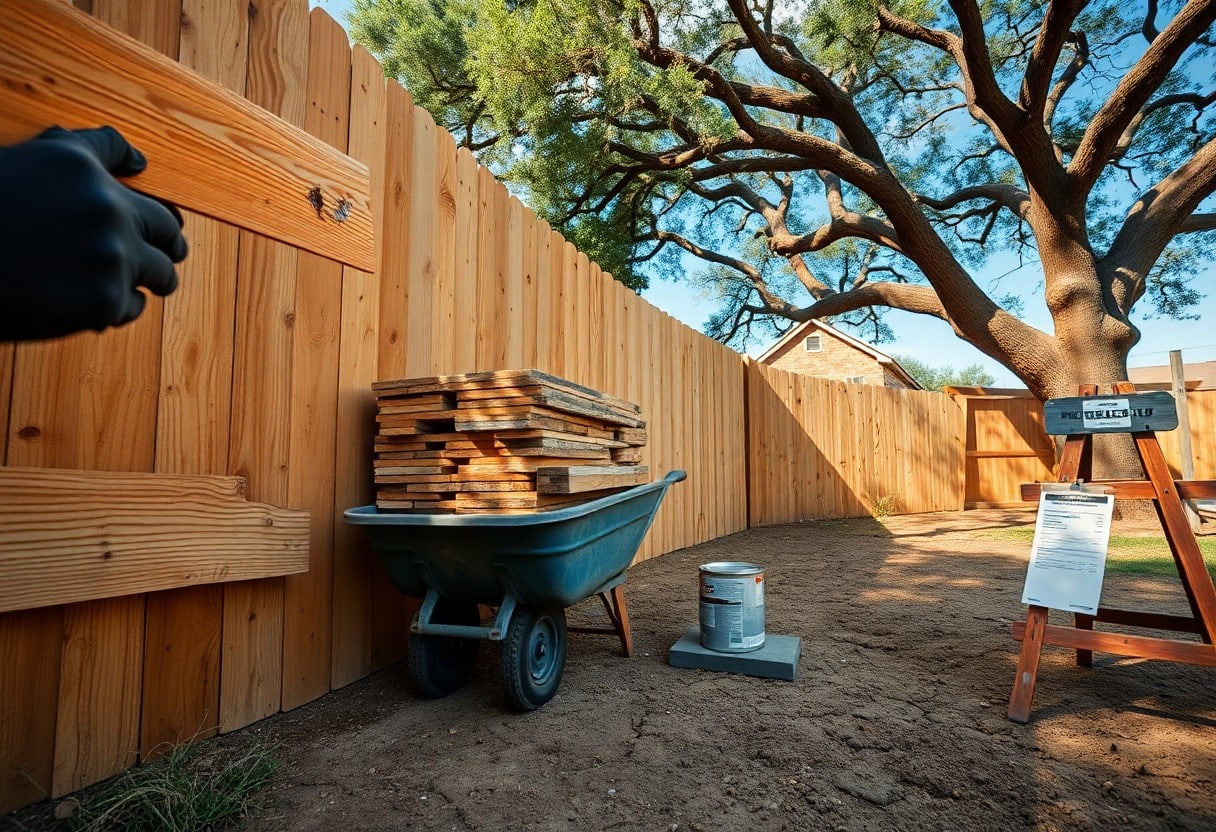 Wood Fence Lifespan In North Texas Weather Eln