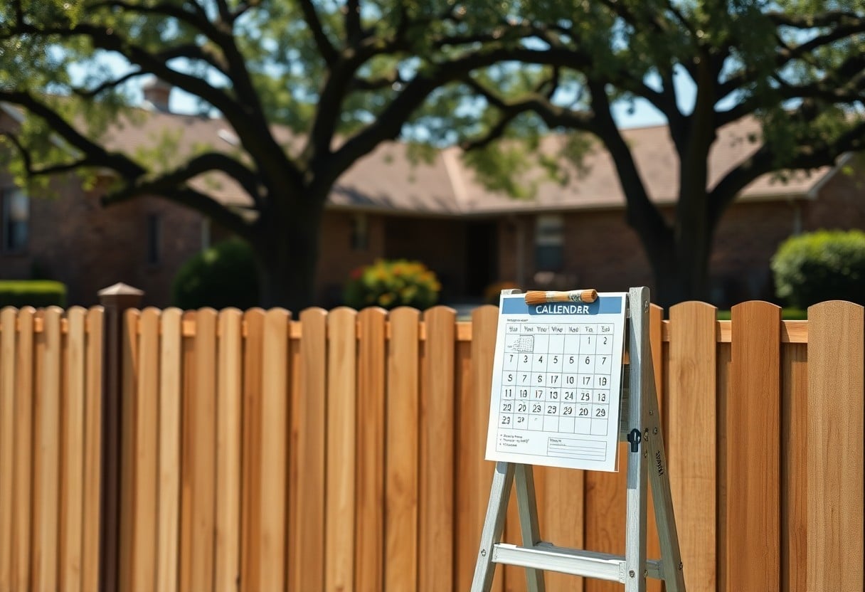 Wood Fence Staining Frequency In Allen Tx Dem