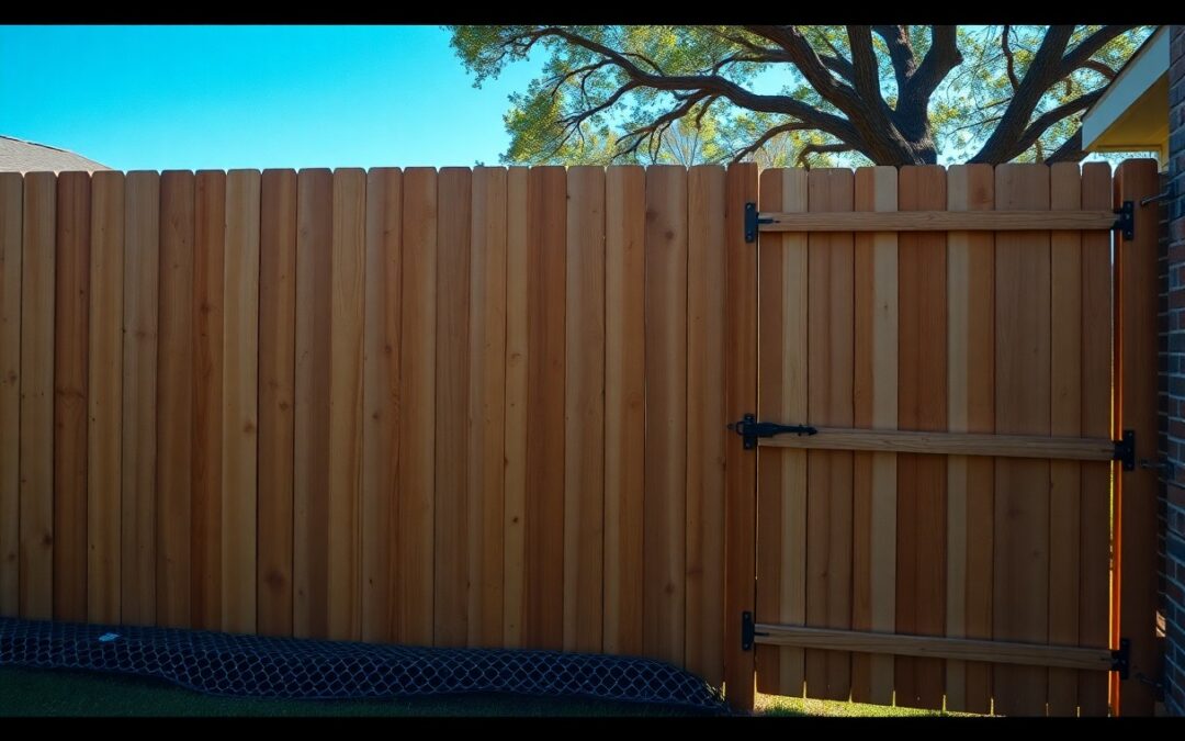 What is the best fence for keeping dogs safe in Lucas TX