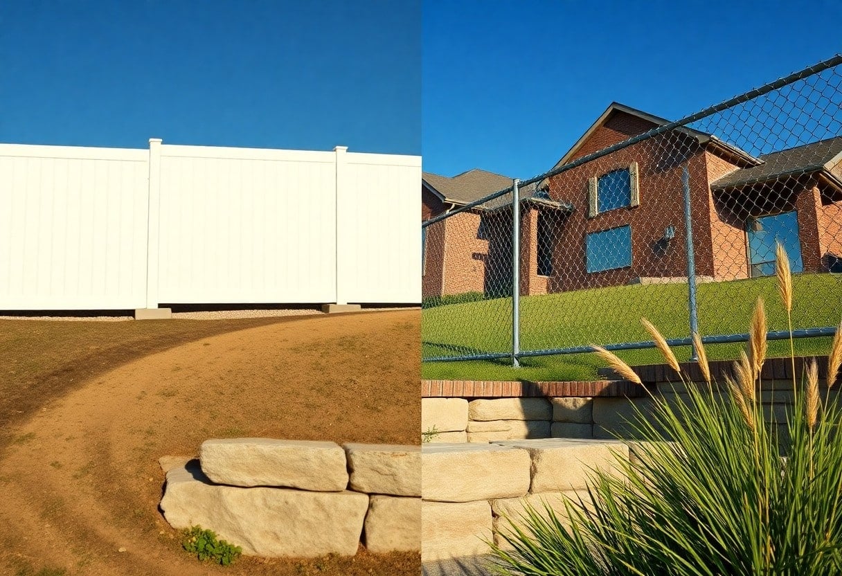 Best Fence For Uneven Frisco Terrain Gky