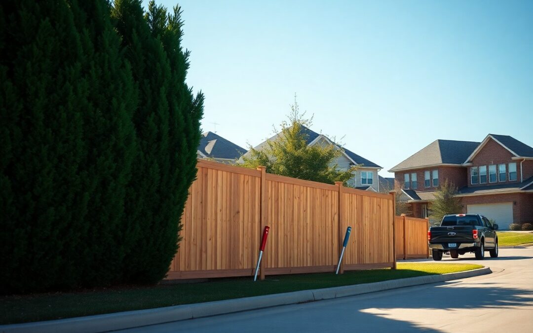 What is the best fence for noise reduction in Frisco TX