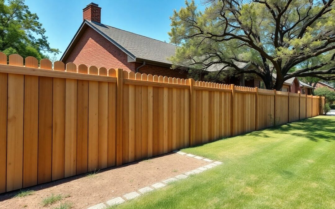 What fence style adds the most home value in North Texas