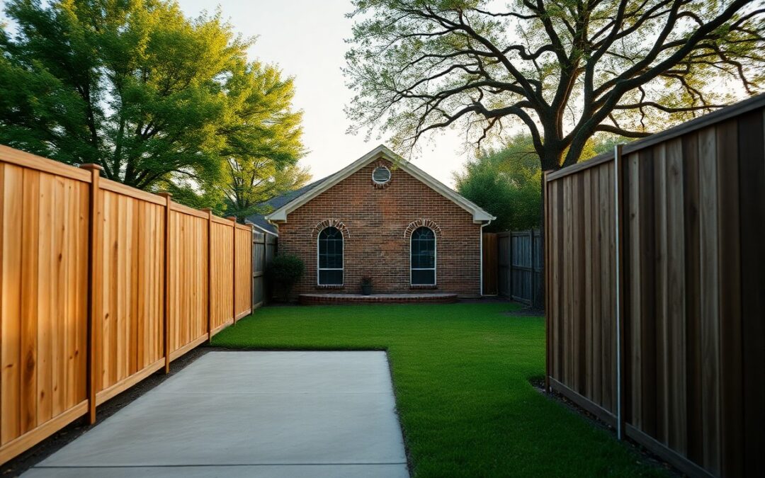 Should I choose horizontal or vertical fencing in Allen TX