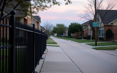 Metal Fences In Frisco Tx Residential Areas Qfo Are Metal Fences Allowed In Residential Areas In Frisco Tx