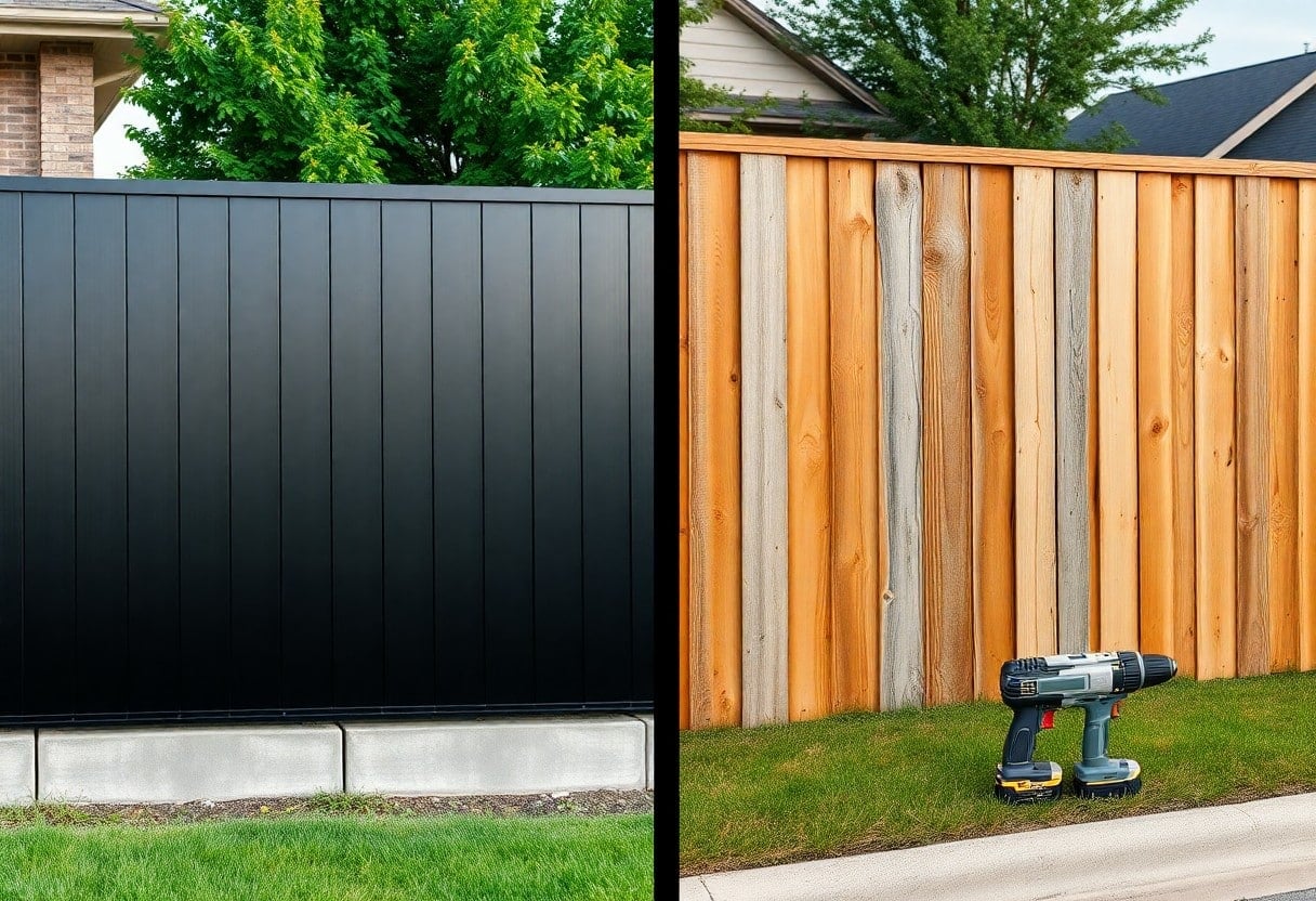 Metal Or Wood Fence In Mckinney Tx Bdw Metal Or Wood Fence In Mckinney Tx Bdw