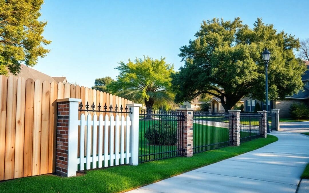 What fence styles are most popular in Allen TX
