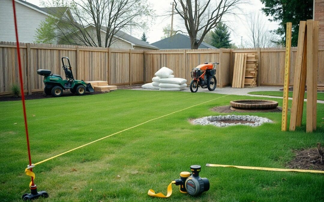 How do I prepare my yard for fence installation