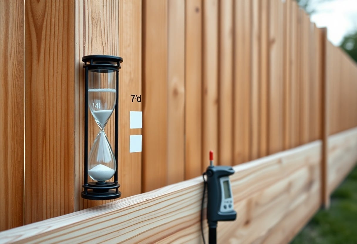 When To Stain A New Fence Odc