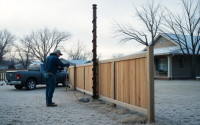 Winter Fence Installation In North Texas Hwn Can I Install A Fence During Winter In North Texas