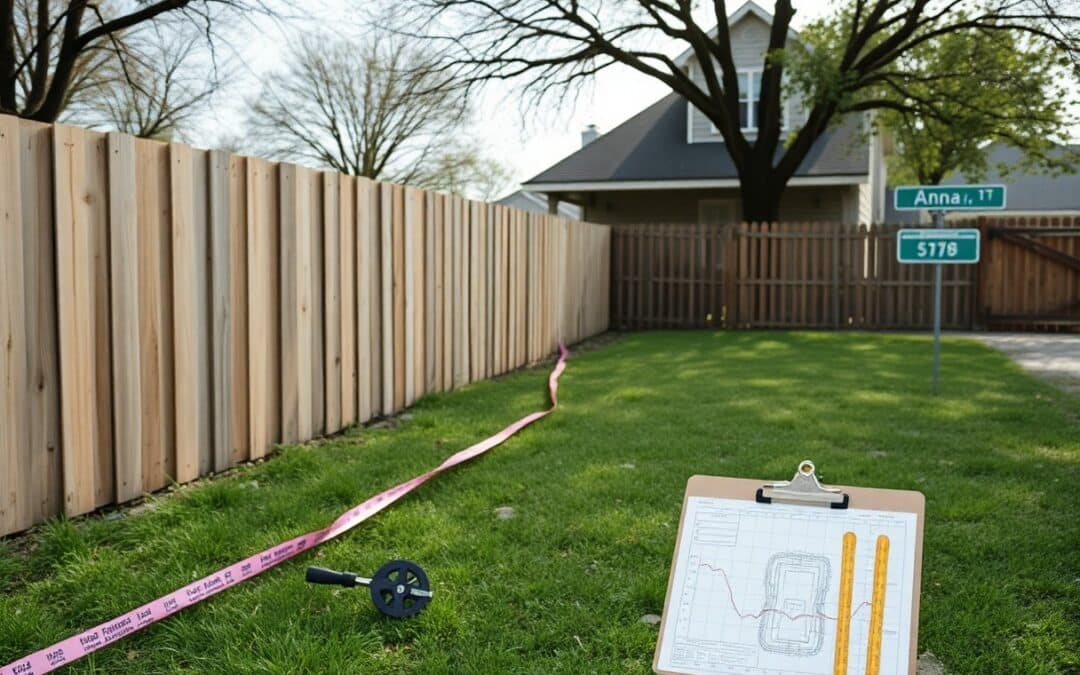 Do I need neighbor approval before building a fence in Anna TX