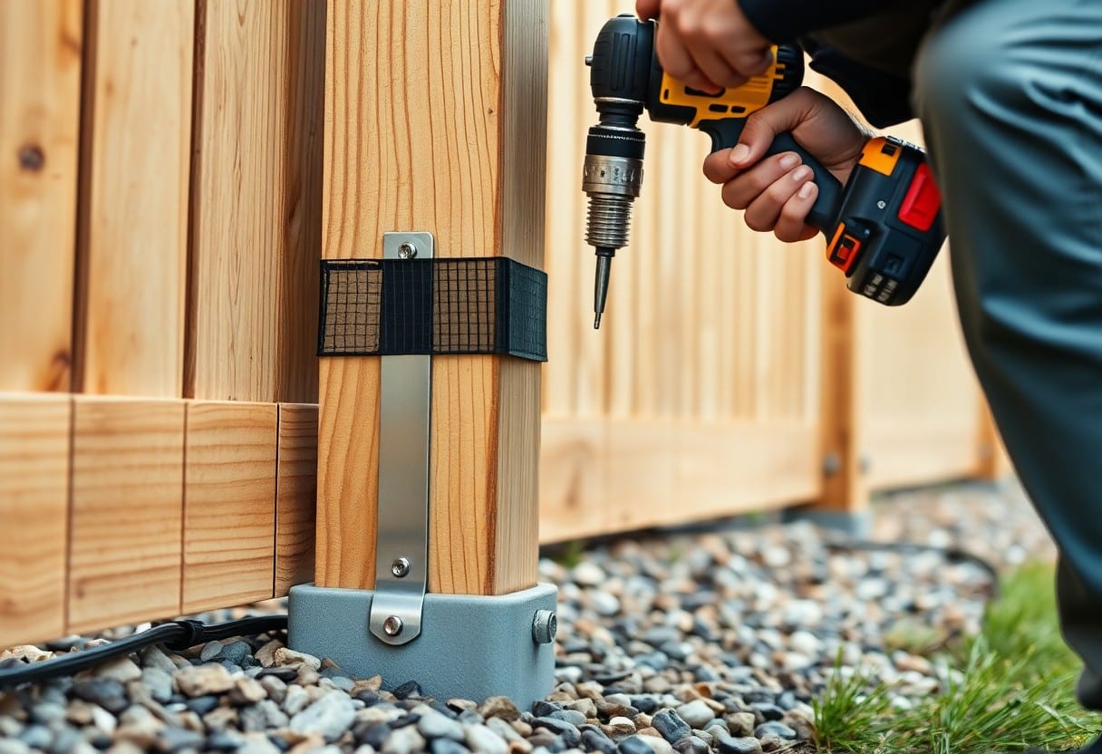 Protect Fence From Rot And Moisture Jrt